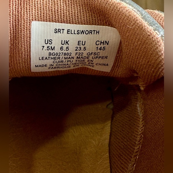 Stride Rite Ellsworth Kid's Leather Lace Up Shoe Sizes 7.5  LNC - Picture 6 of 10